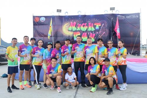 สำนักงานการท่องเที่ยวและกีฬาจังหวัดประจวบคีรีขันธ์ จัดกิจกรรม Night Run เดิน-วิ่ง ชมเมืองสามอ่าว ภายใต้งานท่องเที่ยวประจวบคีรีขันธ์ มหัศจรรย์เมืองสามอ่าว และงานกาชาดประจำปี 2568