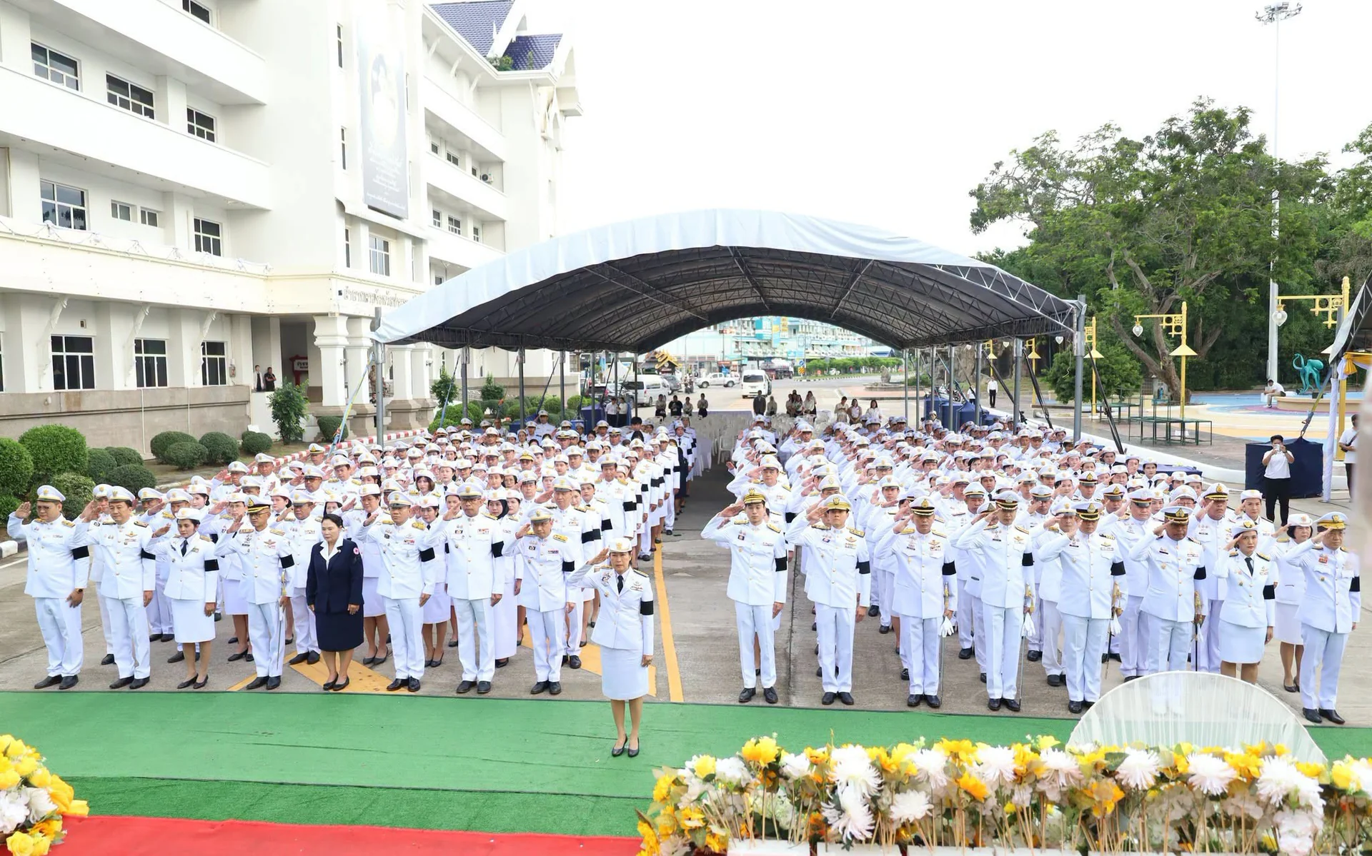 ท่องเที่ยวและกีฬาจังหวัดฯ ร่วมพิธีน้อมรำลึกในพระมหากรุณาธิคุณ เนื่องในวันนวมินทรมหาราช ประจำปี 2569